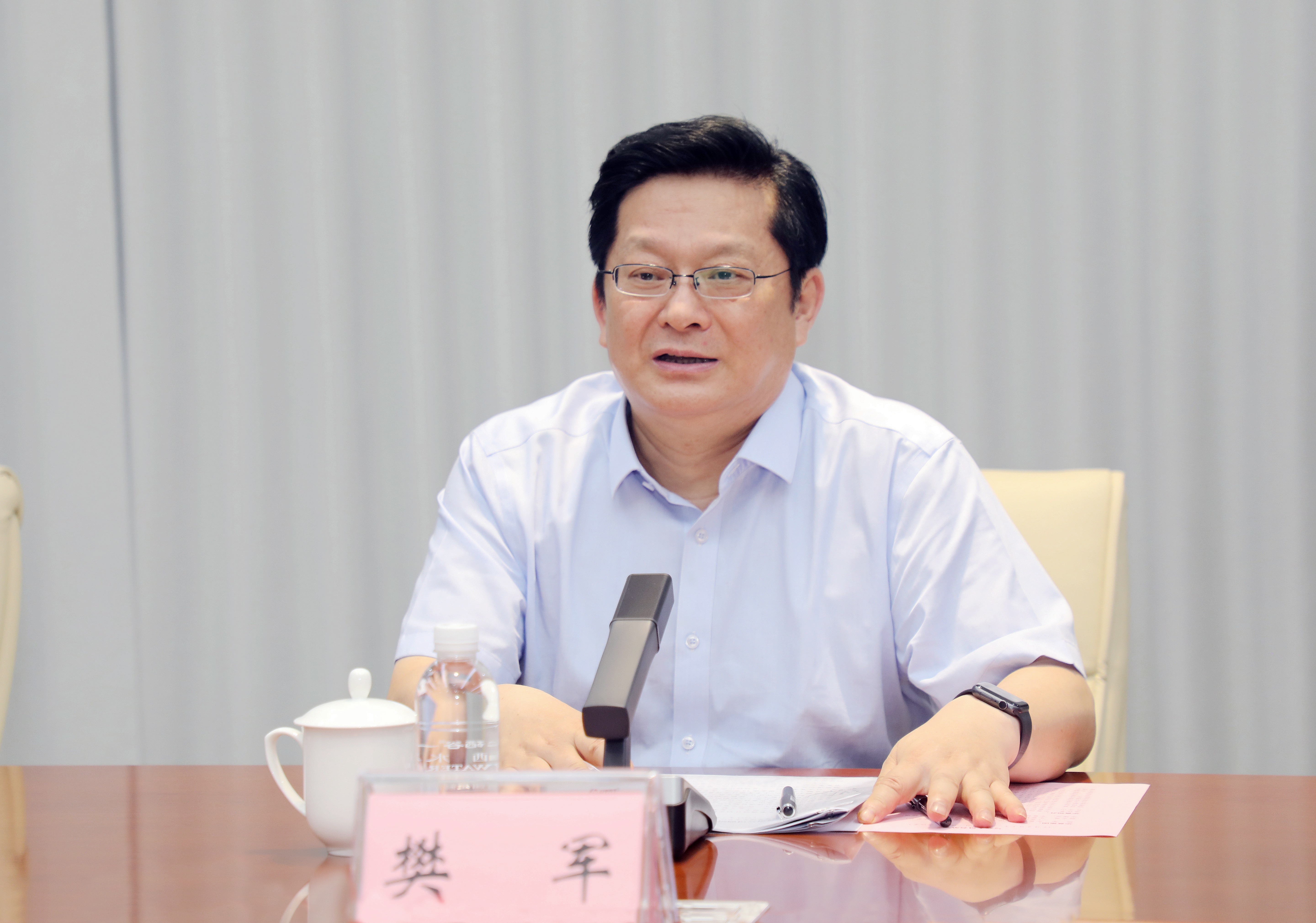 樊軍到華魯恒升第二基地調(diào)研 要求謀新篇 布新局 加快向高端化綠色化智能化邁進-1.jpg